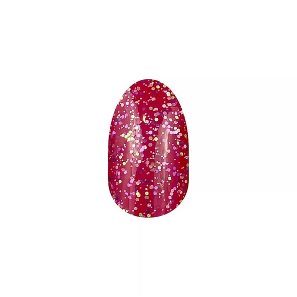 *Retired* Color Street: Chile It Cool | Red Glitter Fuchsia Pink Gold Fall Party - Picture 11 of 12